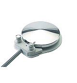 Στρογγυλός ποδοδιακόπτης με επιλογή ανοιχτού ή κλειστού σπρέυ και chip blower